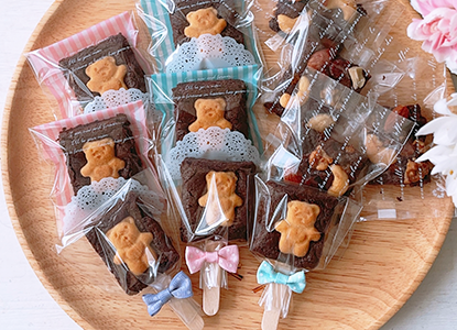 濃厚くまさんブラウニー(親子レッスン)の画像