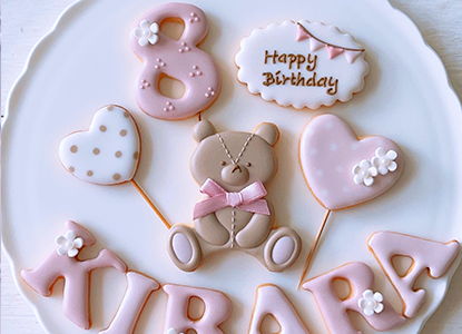 Happy Birthday Cookiesの画像